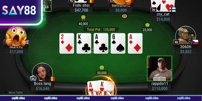Lược qua nét cơ bản về tựa game bài Poker Say88.